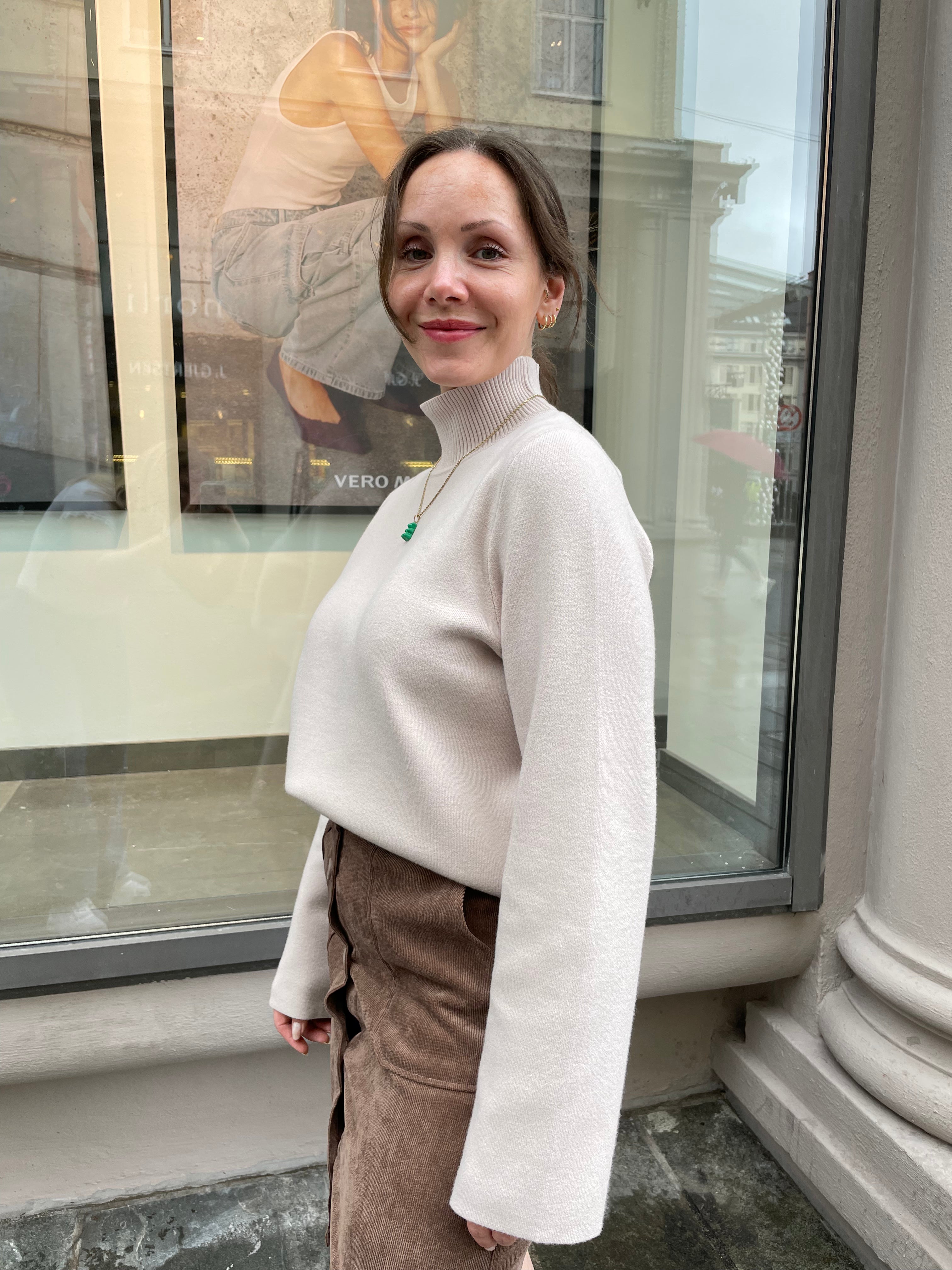 OBJREYNARD Pullover - Silver Gray